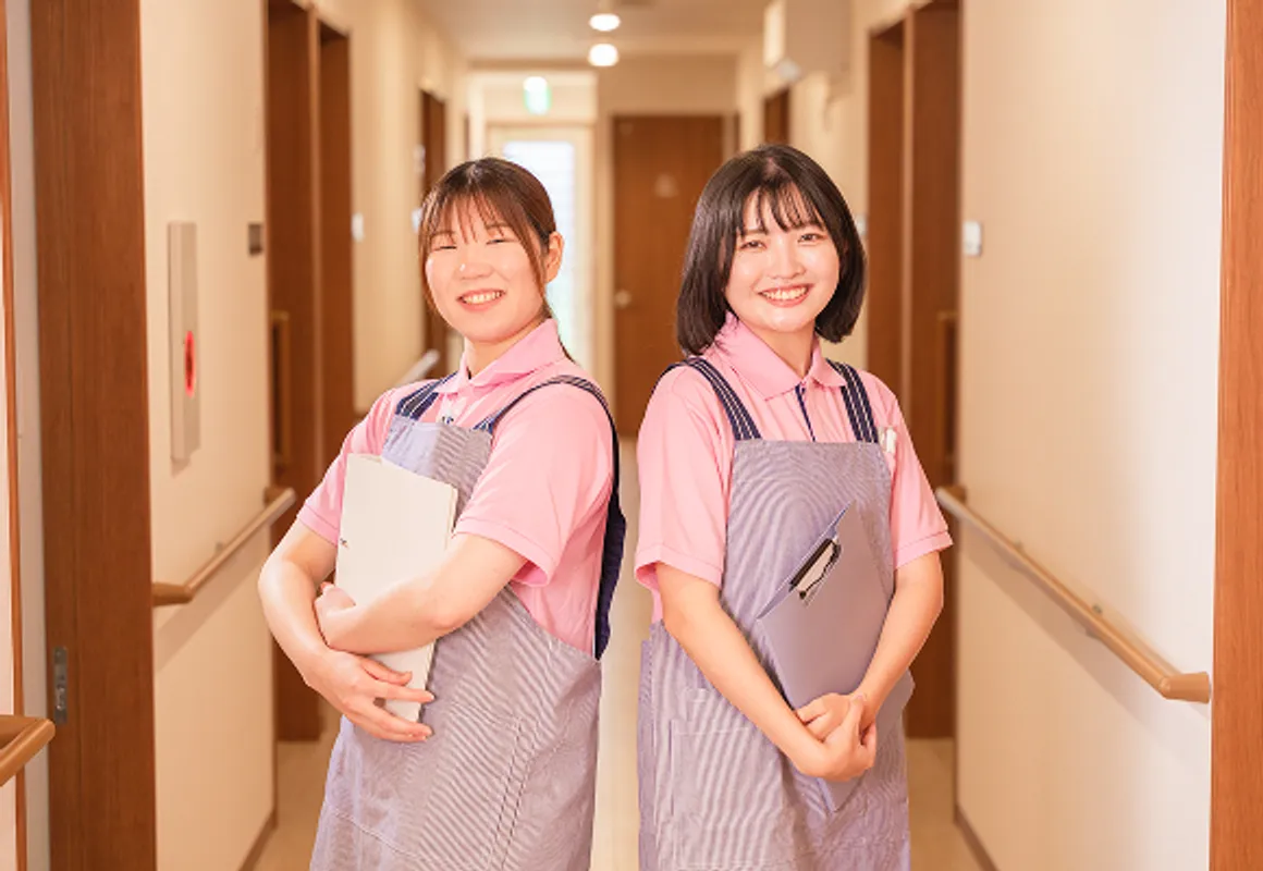 日中サービス支援型グループホームで働くスタッフ